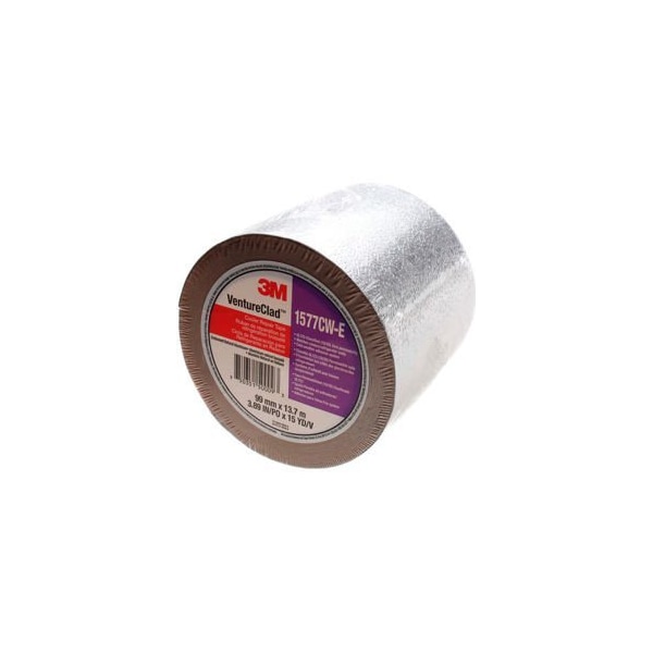 3M VentureTape Cooler Repair Tape, 4 IN x 15 Yards, Silver, 1577CW-E 7100043932 - main